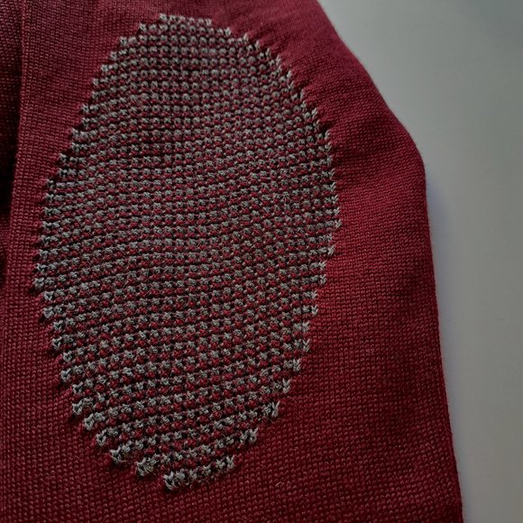 NAVIGARE Italy mens SWEATER SIZE M WOOL BLEND Sublime details High End GORPCORE - Picture 4 of 12